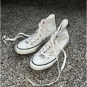 Converse chrome high tops